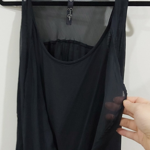 Jessica Simpson black tank top - Picture 3 of 4